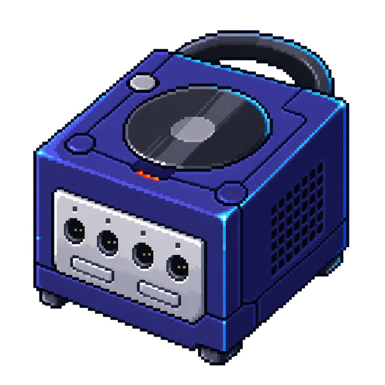 GameCube en pixel art