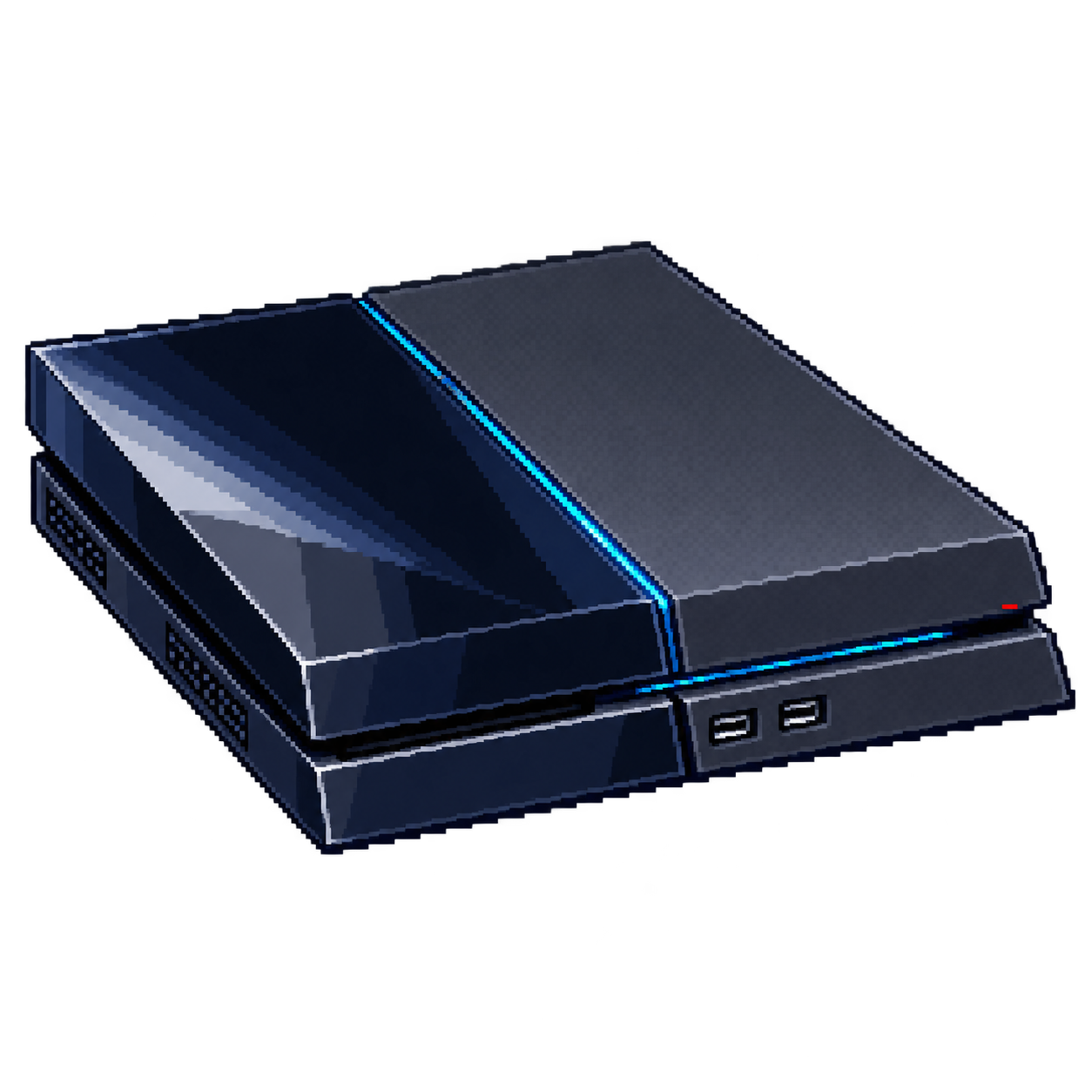 PS4 en pixel art
