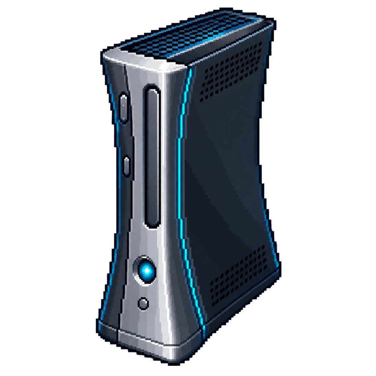 Xbox 360 en pixel art